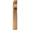 Ekena Millwork Imperial Arts & Crafts Smooth Outlooker, Western Red Cedar, 5 1/2"W x 24"D x 36"H OUT06X24X36IMP03SWR - alternate 3